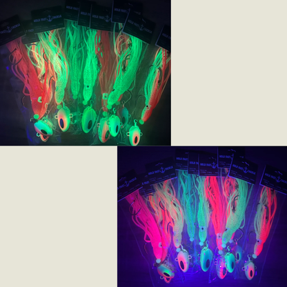 Hold Fast Tackle Hybrid Jig 150- Glow Sparkle