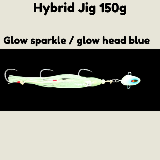 Hold Fast Tackle Hybrid Jig 150- Glow Sparkle