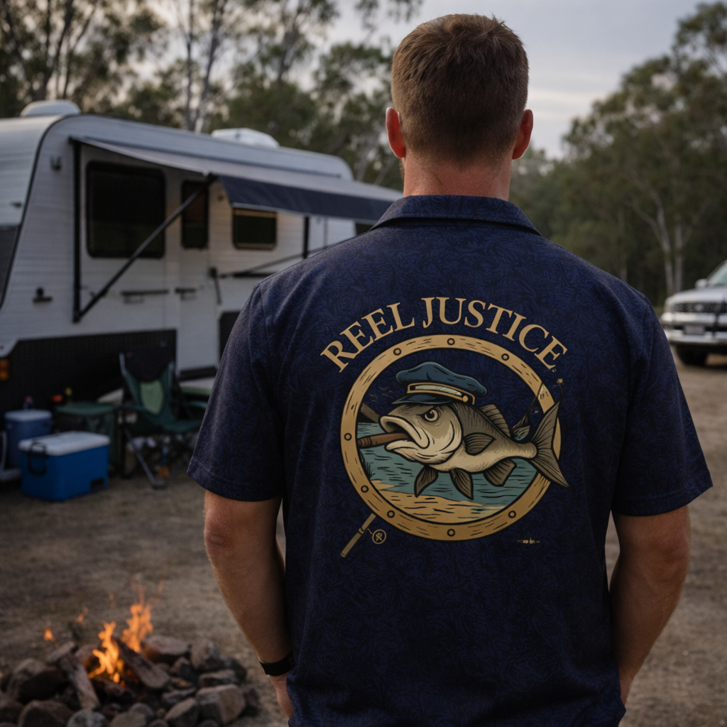 🎣 Reel Justice™ Flex Appeal Fishing Tee